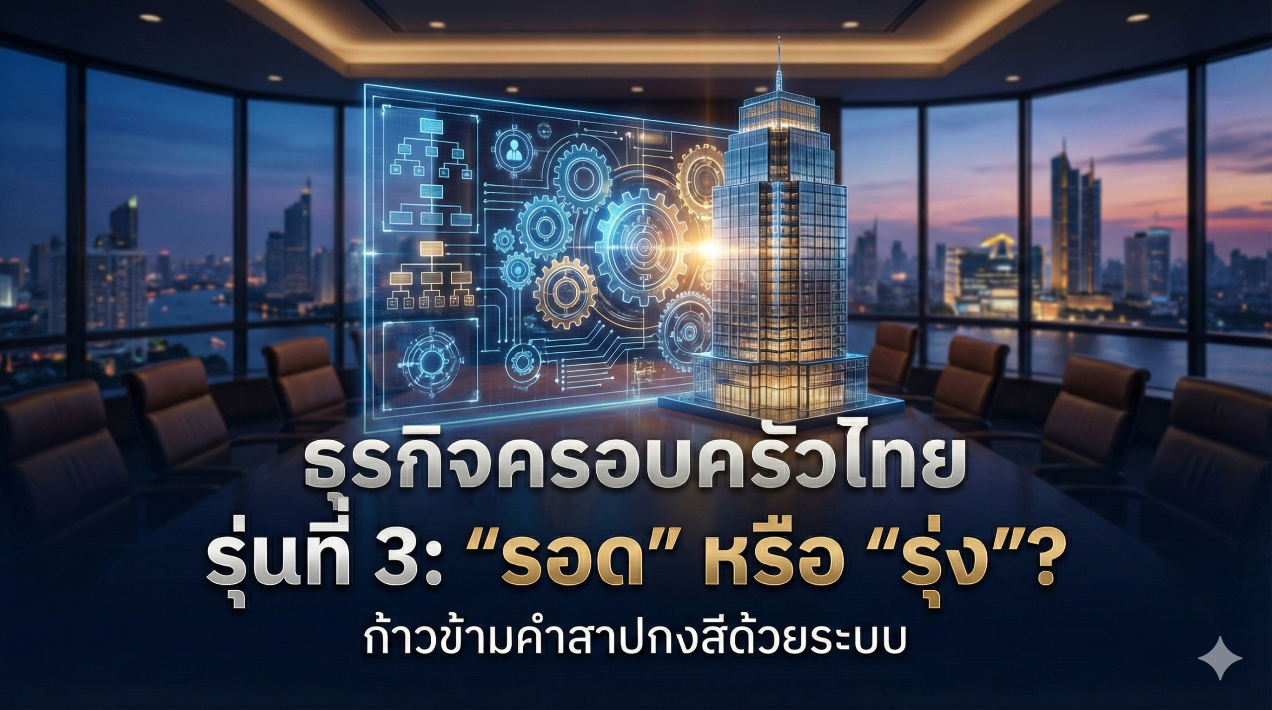 ธุรกิจครอบครัว ธุรกิจกงสี